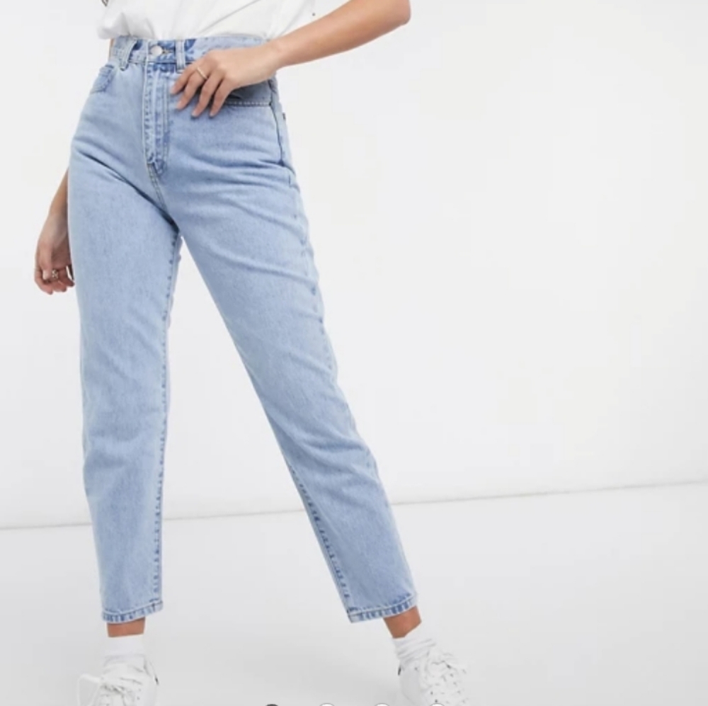Dr Denim Petite Nora straight leg jeans